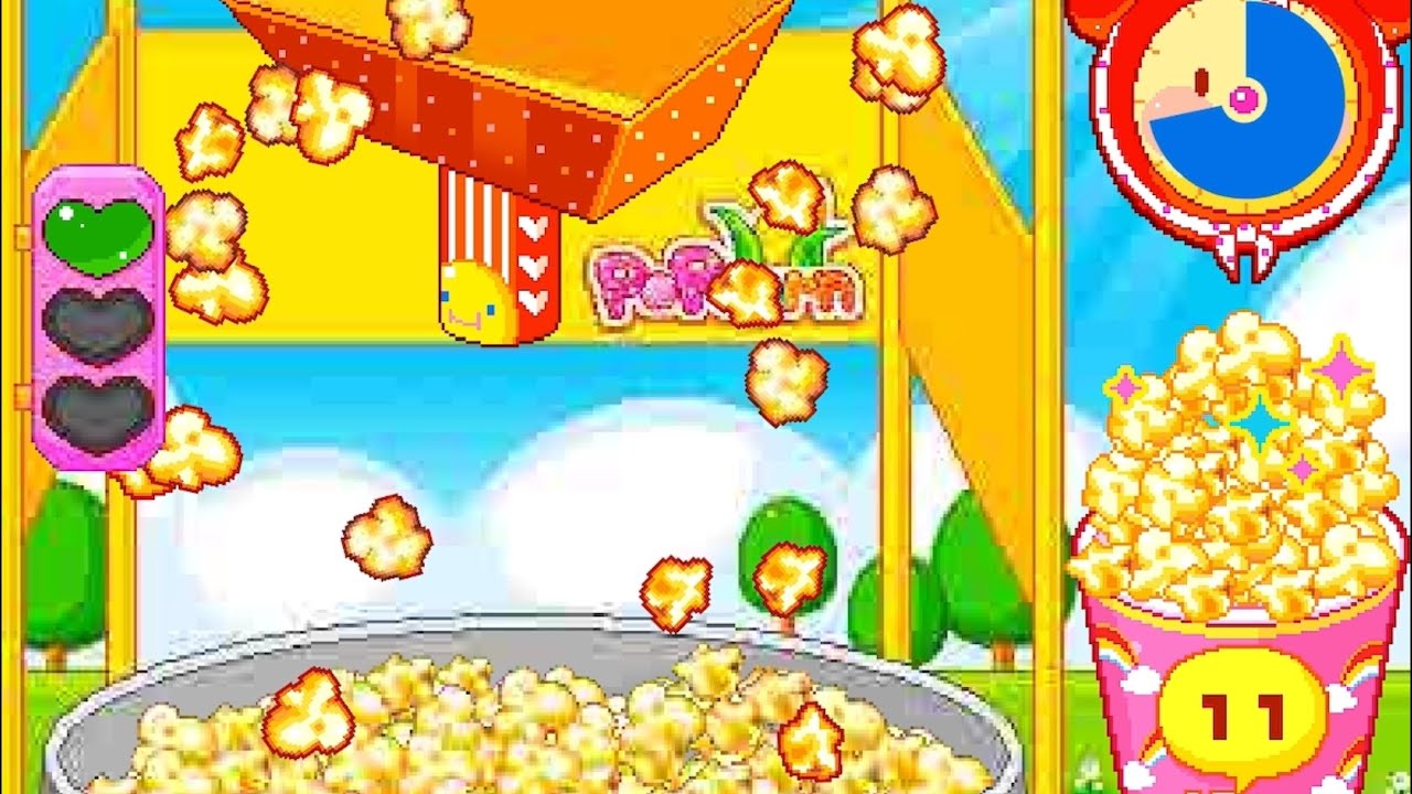 Catching popping popcorn 투닥투닥 팝콘 게임