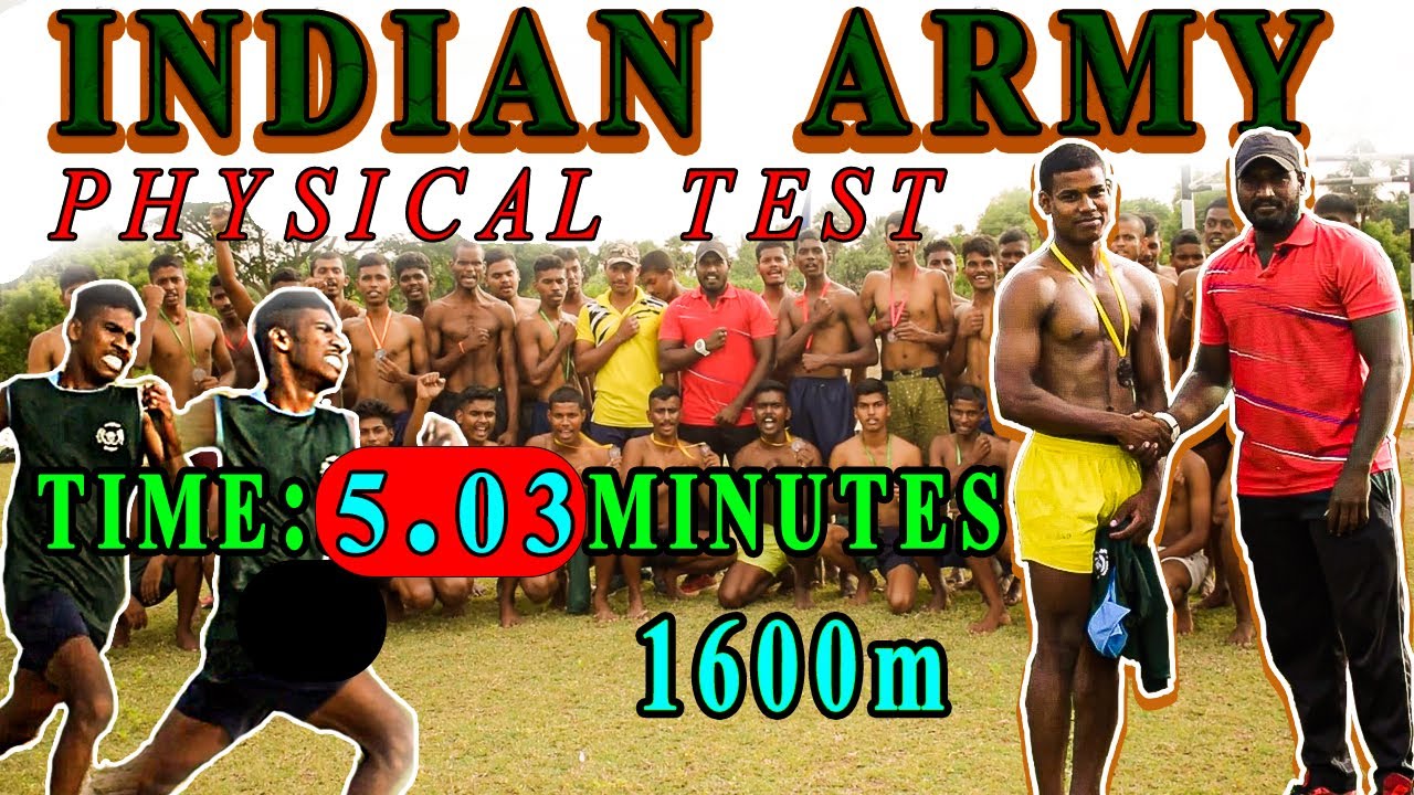🥇ARMY 1600m  RUNNING (5.03 MINUTES) 🏅 | ARMY PHYSICAL TEST IN MUPPADAI DEFENCE ACADEMY |