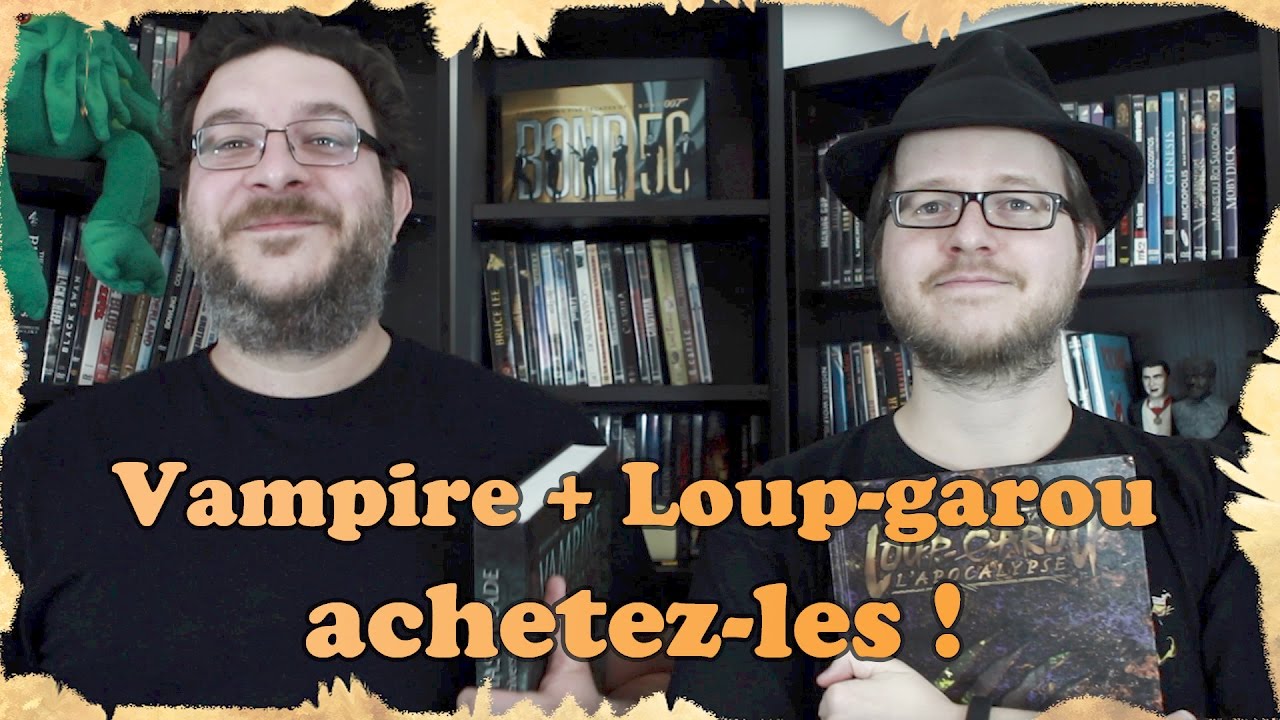VAMPIRE + LOUP-GAROU - achetez-les !