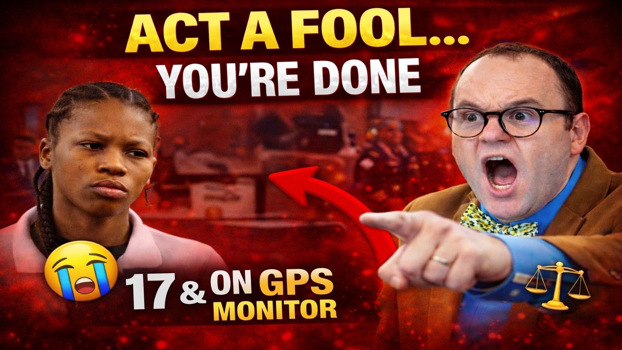 Judge David Fleischer Warns 17-Year-Old on GPS Monitor After Stolen Car Chase & Failed Drug Test