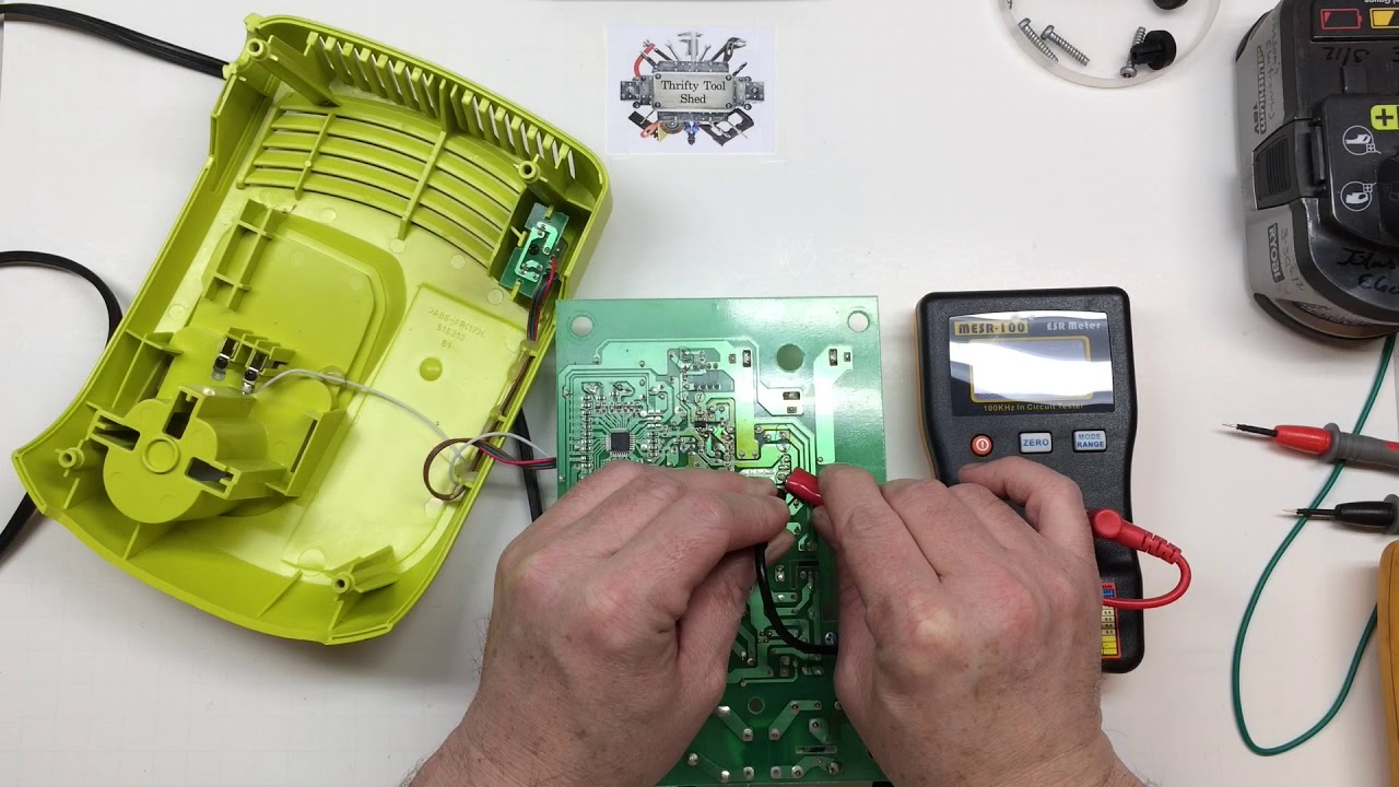 Ремонт зарядного устройства RYOBI P113