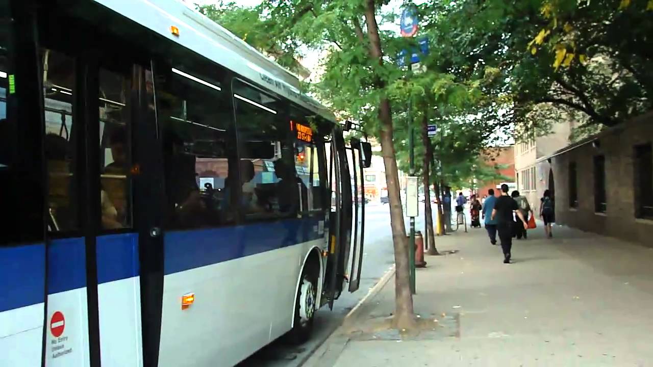 MTA New York City Bus 2010 Designline Eco-Saver IV Hybrid 1305 On The M9 @ Grand & Essex Streets