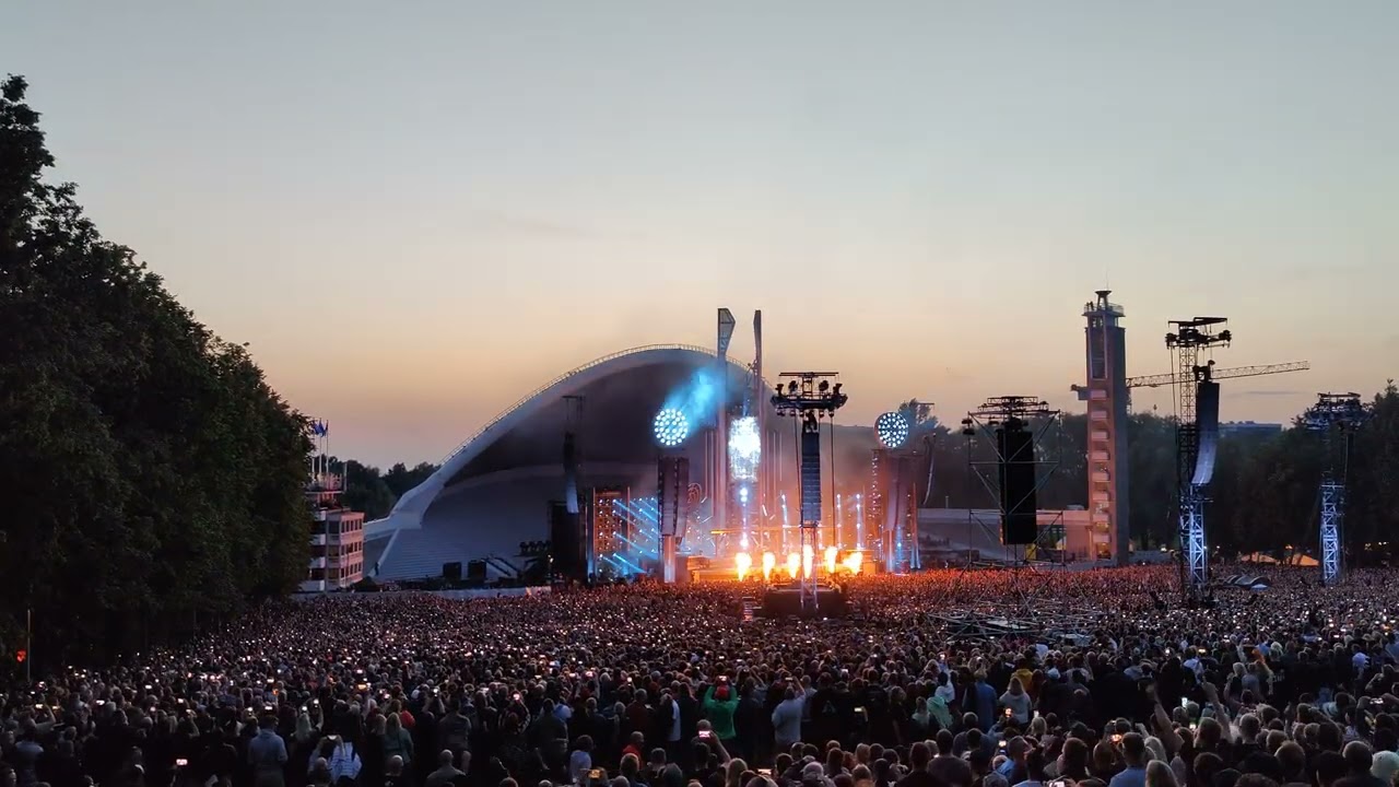 Rammstein - Du Hast (live @ Lauluväljak, Tallinn, Estonia) 20/07/2022 Europa Stadium Tour