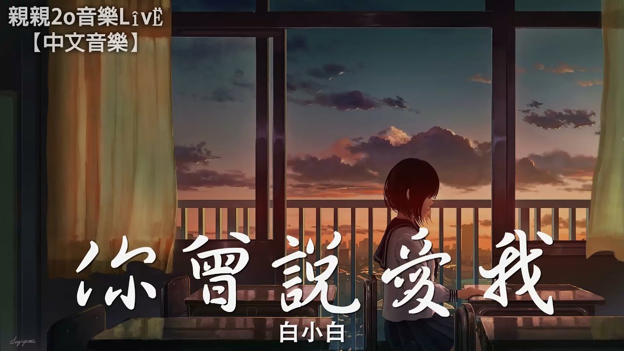 白小白 - 你曾說愛我【動態歌詞Lyrics】