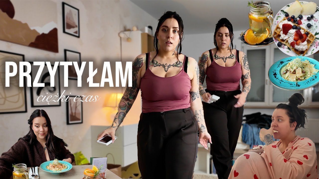 Ciężki czas 🎞 przytyłam ☁ overthinking ☁ trening ☁ metamorfoza ☁ choroba syna ☁ dom ☁