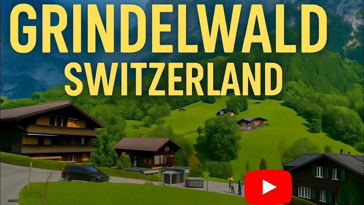📍 Grindelwald, Switzerland &ndash; A Breathtaking Walk in the Heart of the Swiss Alps in 4K🇨🇭❤️