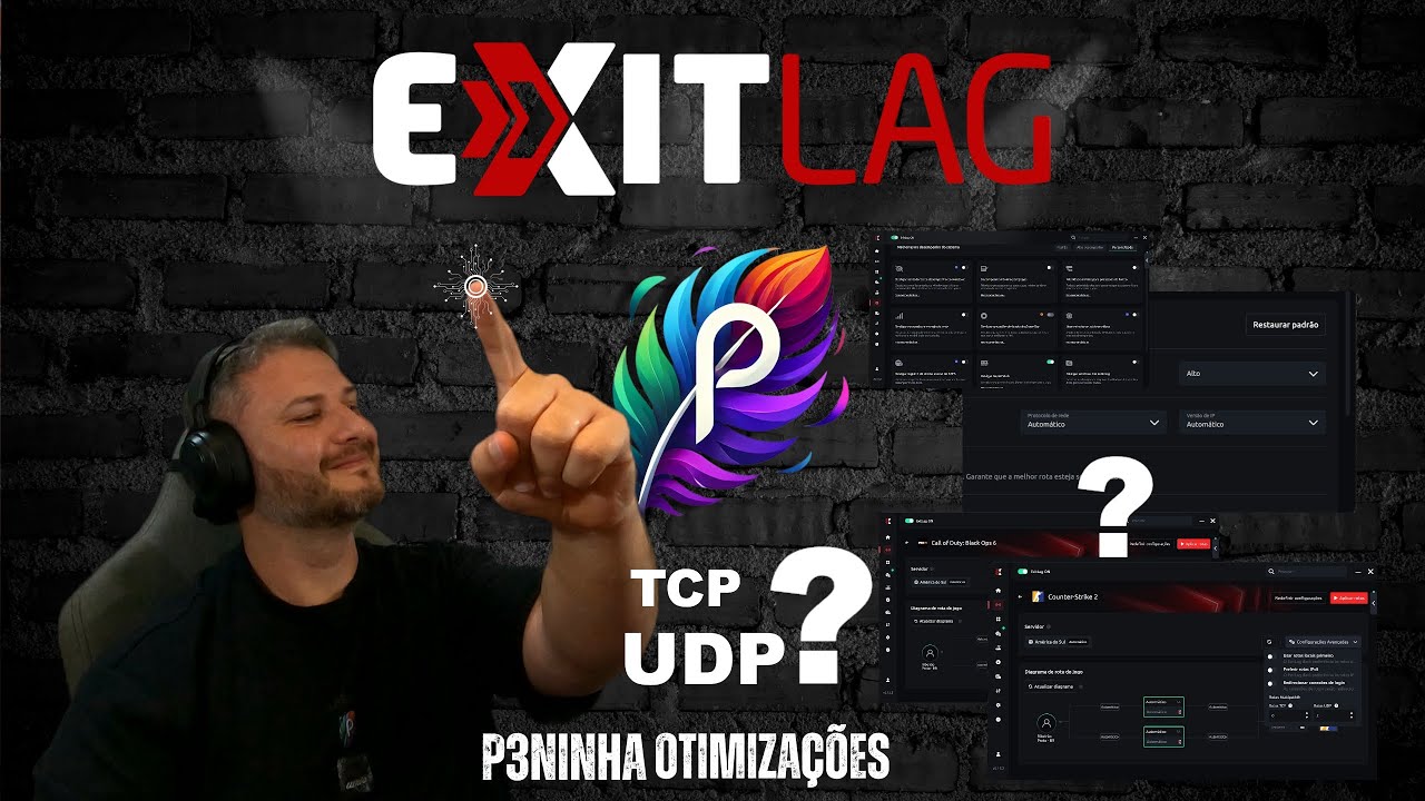 EXITLAG NOVA ATUALIZAÇÃO - COMO CONFIGURAR E PORQUE OTIMIZAR A REDE !