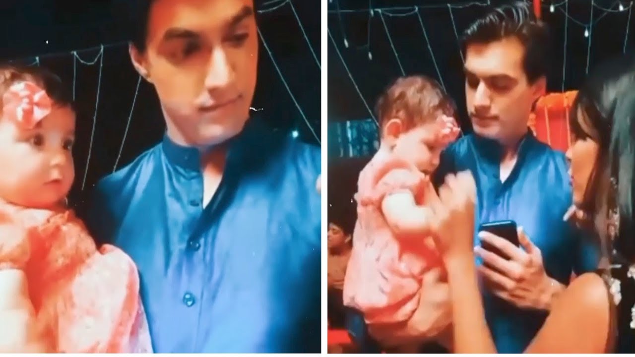 Mohsin & Shivangi Cute Moment|| off Screen Masti || Yeh Rishta Kya Kehlata Hai