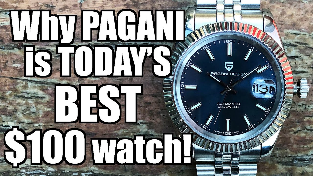 Rolex Datejust Killer! ПОТРЯСАЮЩИЕ часы Pagani Design PD-1645 с автоматической индикацией даты — ...