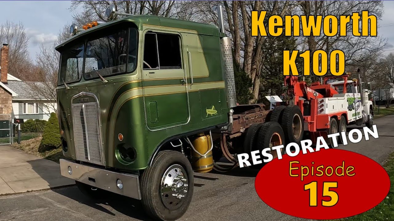 1966 Kenworth Cabover Resto Episode 15- Detroit Diesel Semi Truck