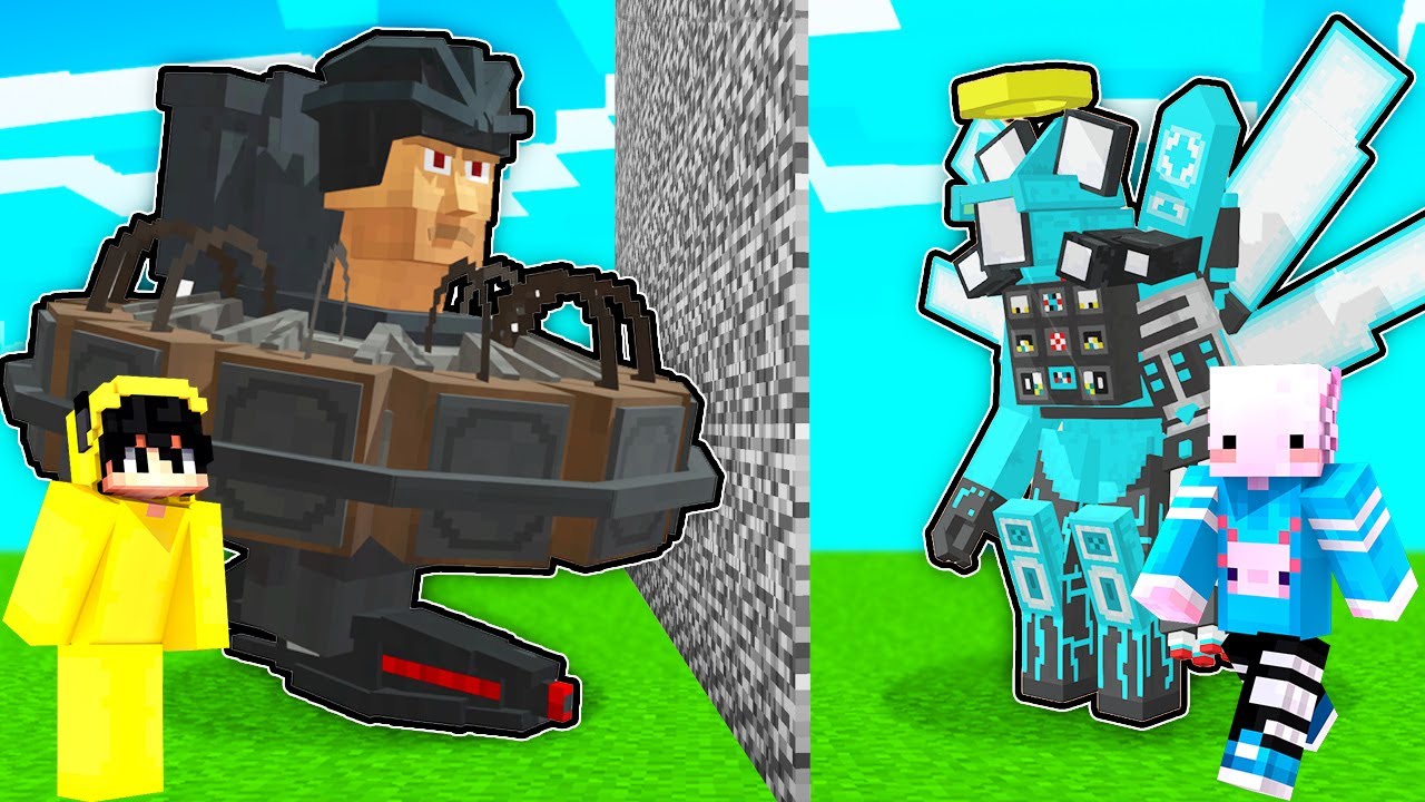 ASTRO TİTAN TOİLET VS RED SAW MAN | Minecraft