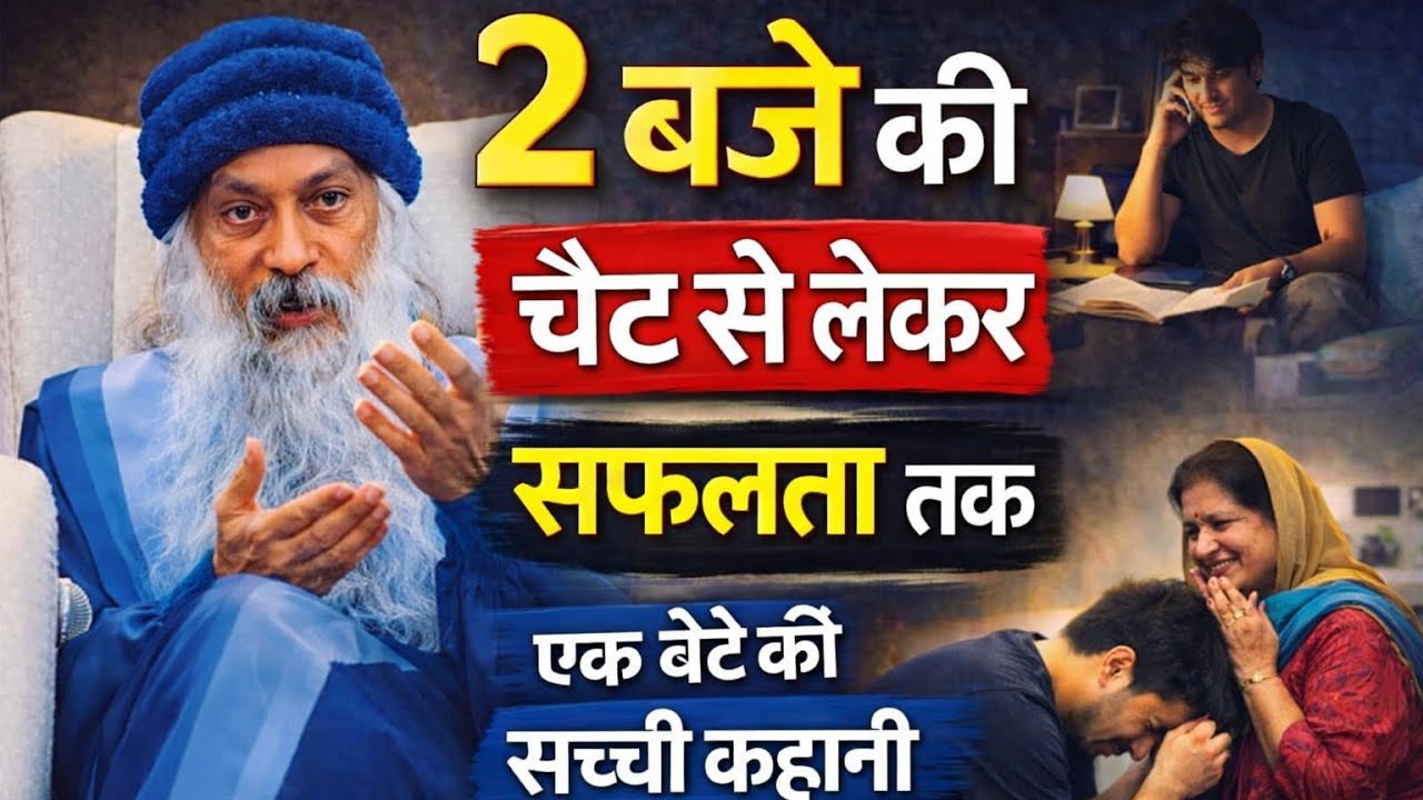 2 बजे की वो रात… सफलता तक एक बेटे की सच्ची कहानी | Heart Touching Motivation #osho #dailymotivation