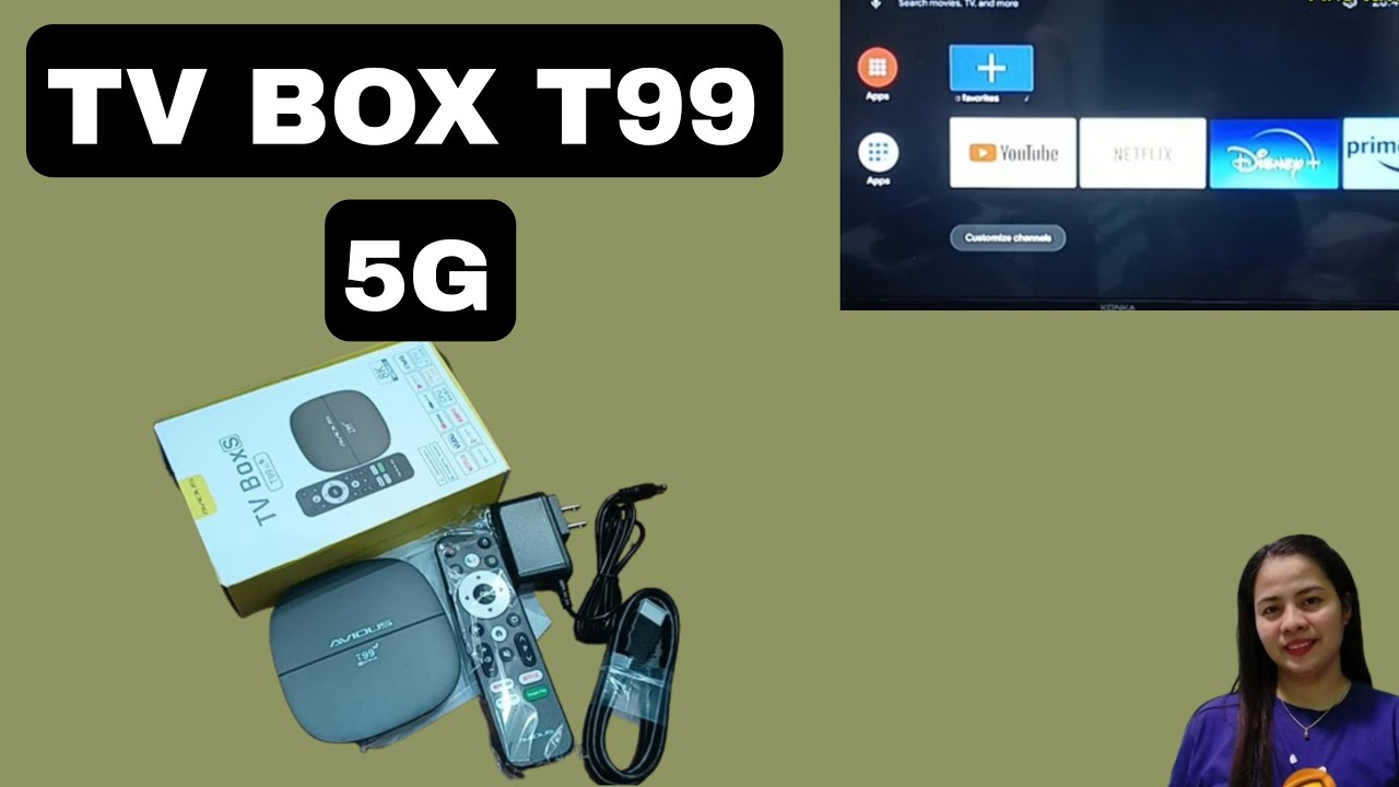 Android TV BOX T99 5G