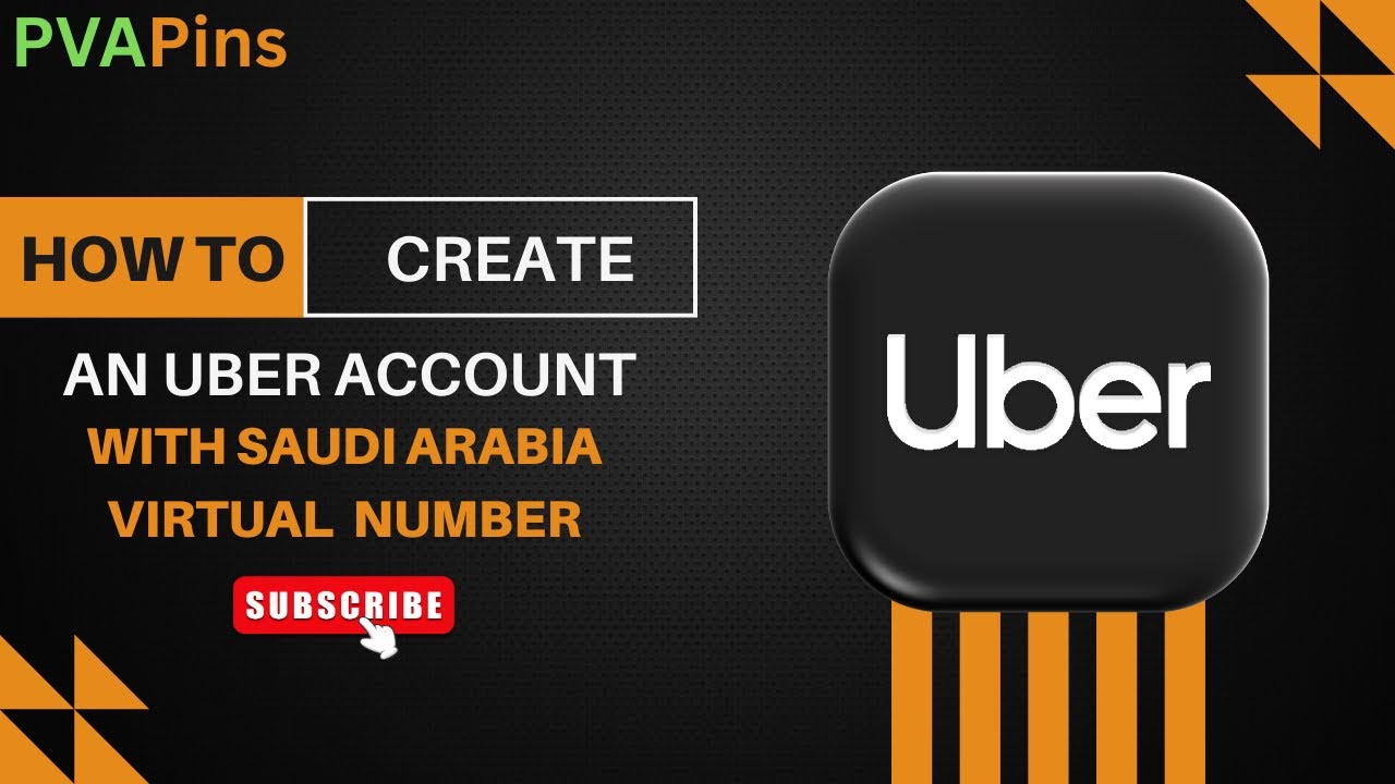 How to Create An Uber Account witn Saudi Arabia Virtual Number