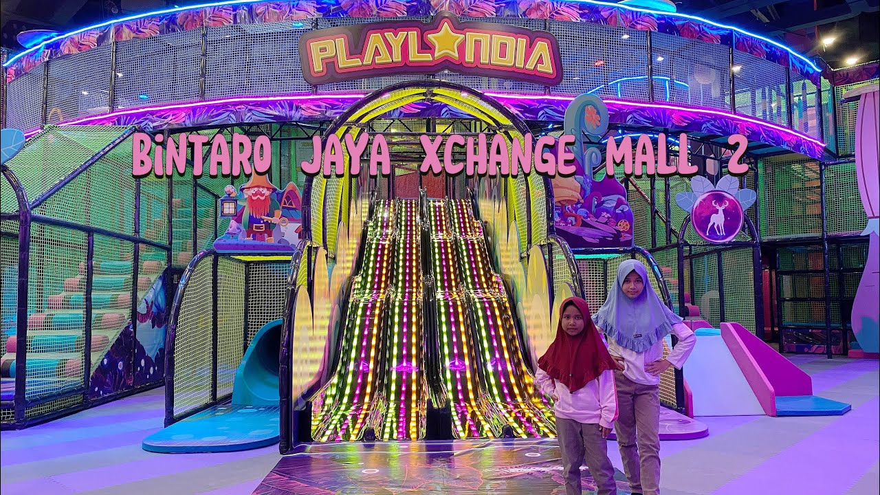 BERMAIN DI PLAYLANDIA BINTARO JAYA XCHANGE MALL - Playground Untuk Semua Usia‼️