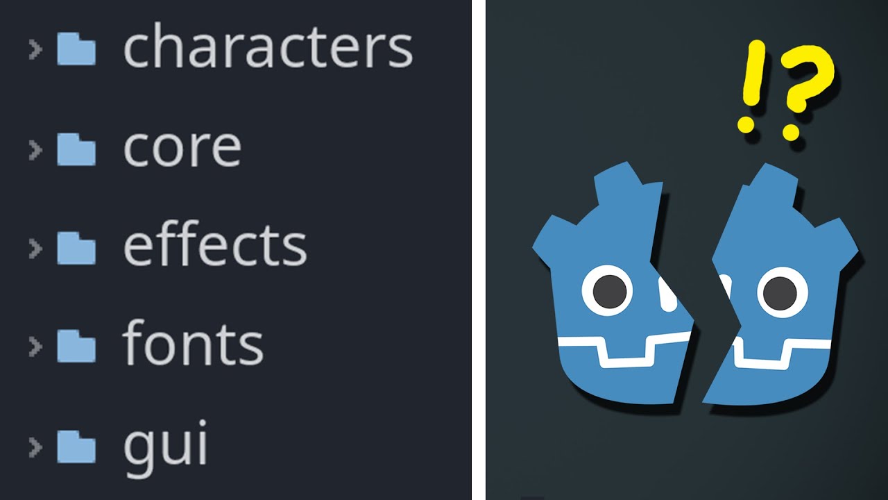 Анализ более крупного проекта Godot