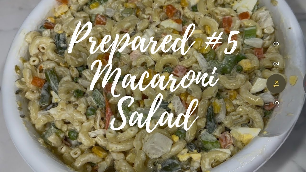 Prepared #5 Macaroni Salad
