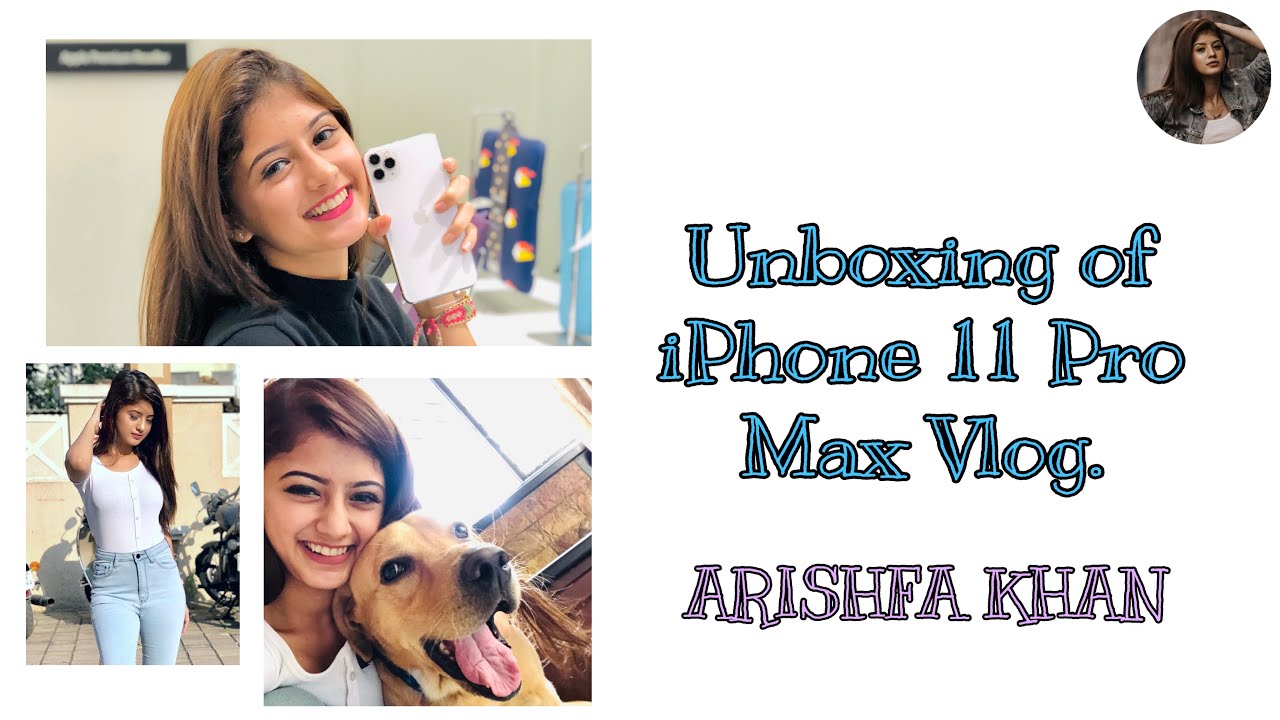 Unboxing of iPhone 11 Pro Max😍 | Arishfa Khan