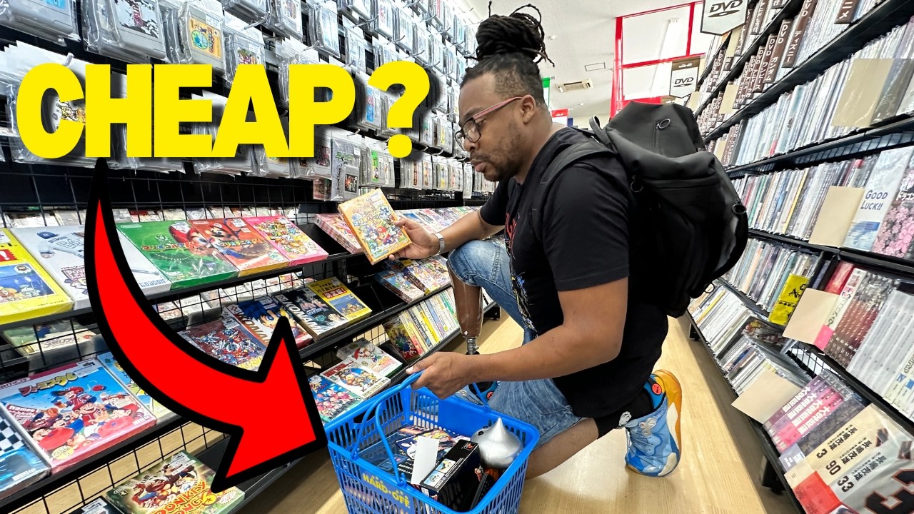 The Cheapest Place in Japan to Video Game Hunt