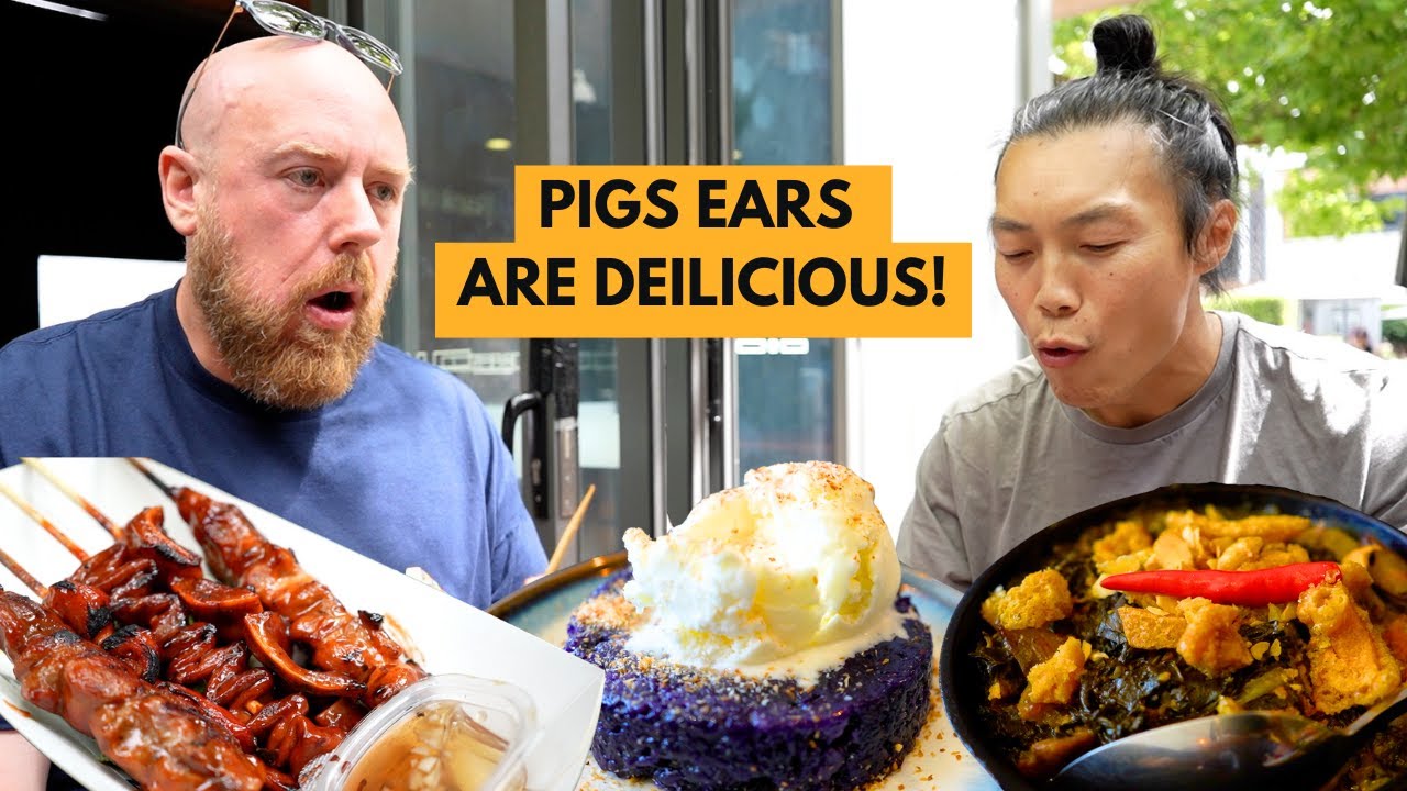 Filipino Food in Melbourne 🍛 BBQ Skewers, Kare Kare & Ube Heaven!