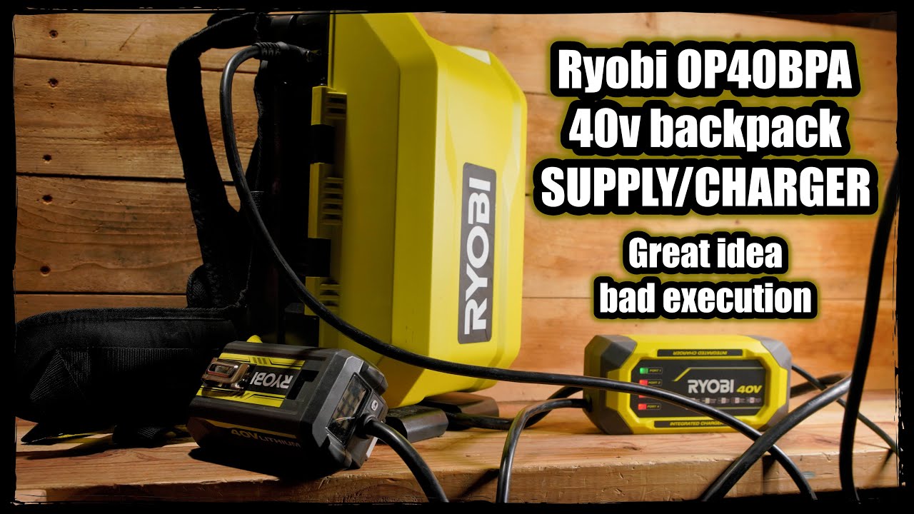 Review  OP40BPA backpack power supply /charger