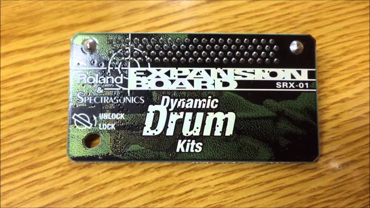 Roland SRX 01   Dynamic Drum Kits