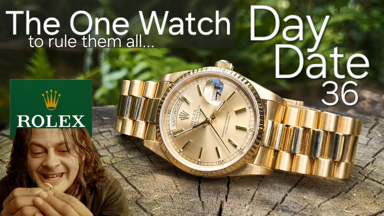 Часы Rolex Day Date 36 из 18-каратного желтого золота. Они наши! Как это произошло?