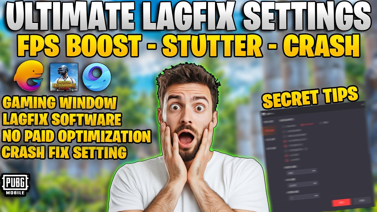🚀Gameloop Lag Fix 2025 | 🔥Tencent Gaming Buddy Best Settings for Low End PC - 😱No Lag, No Stutter