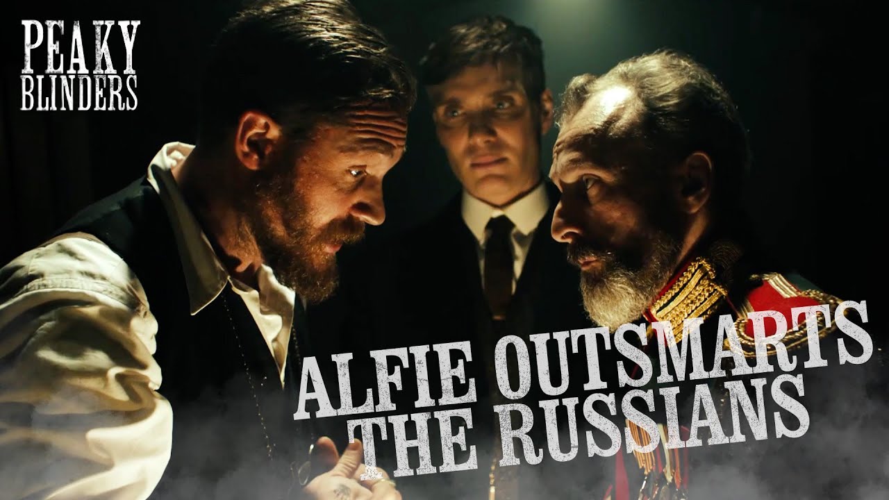 Alfie Throws Off the Russians by Speaking Their Language | Peaky Blinders