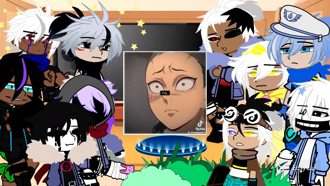 Sans aus react to demon slayer 🍷🎀♡