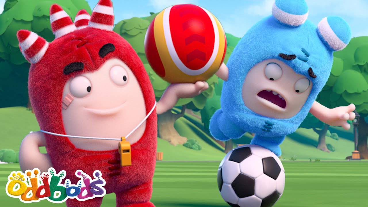 DESASTRE treino de futebol! ⚽ | Melhores Episódios | Oddbods Brasil | Desenhos Animados em Português