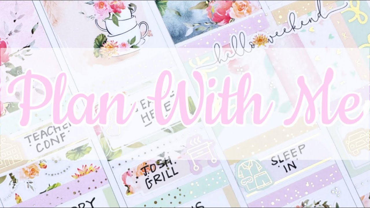 Plan With Me / April 17 - April 23