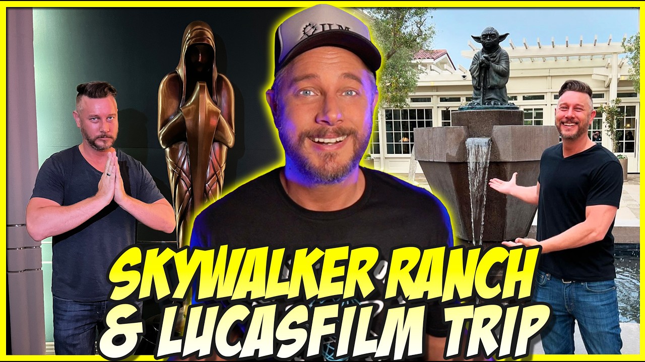 Я побывал за кулисами Lucasfilm и Skywalker Ranch, чтобы увидеть, как снимаются фильмы!