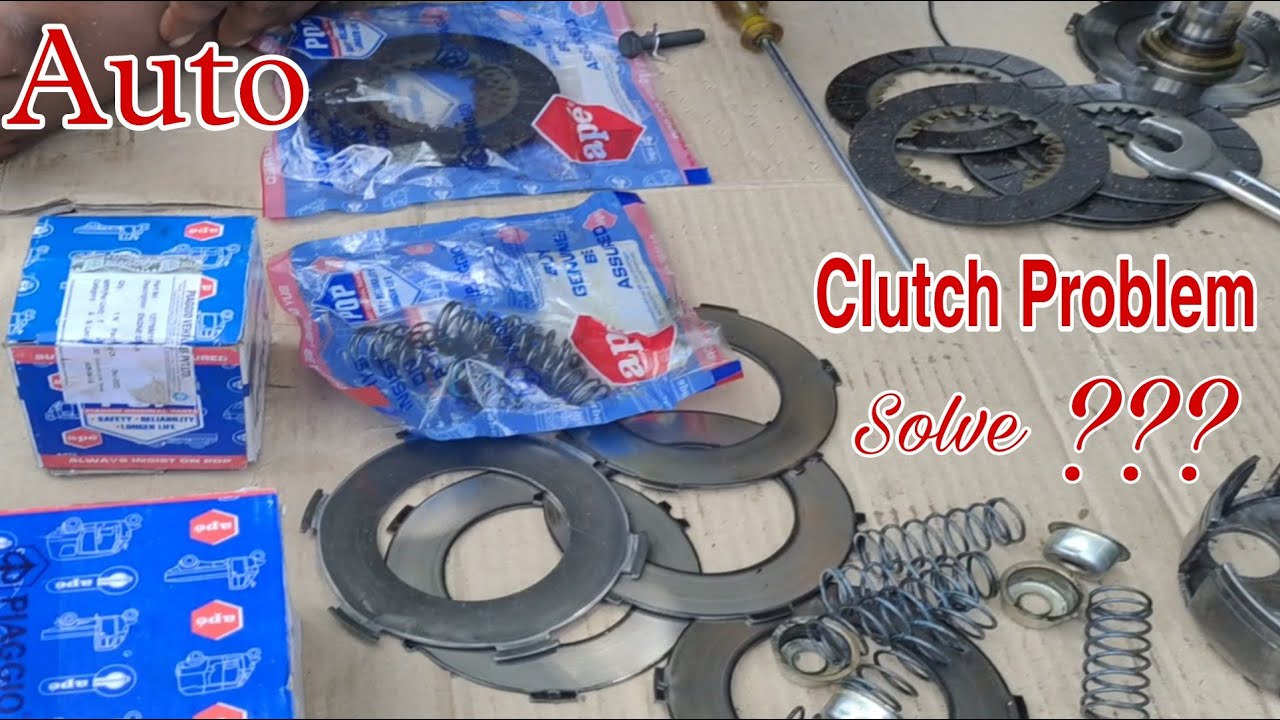 Ape Diesel  Auto Clutch Problem // BS4 Auto Clutch Assembly  Convert BS3 Clutch Assembly..