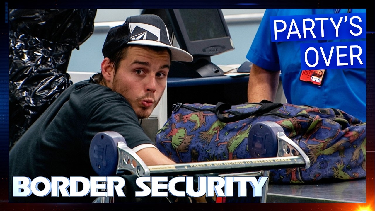Mischievous Party Boy's Strange Behavior Raises Red Flags | FULL EPISODE | Border Security Australia
