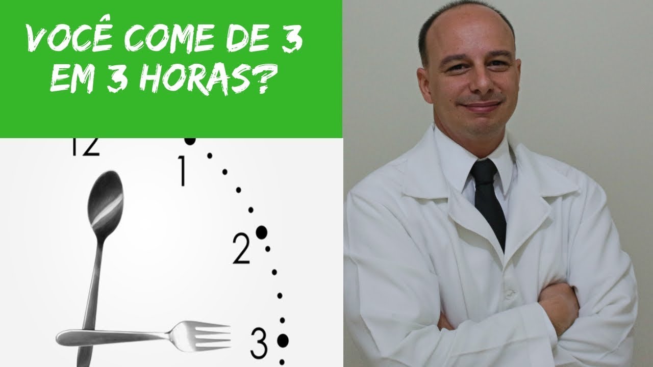 Comer de 3 em 3 Horas é o Correto? ‖ Dr. Moacir Rosa