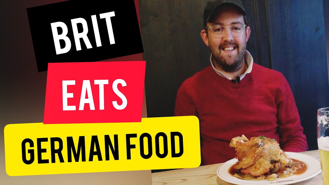 Brit Eats German Food - Schweinshaxe - In Berlin Augustiner Bräu