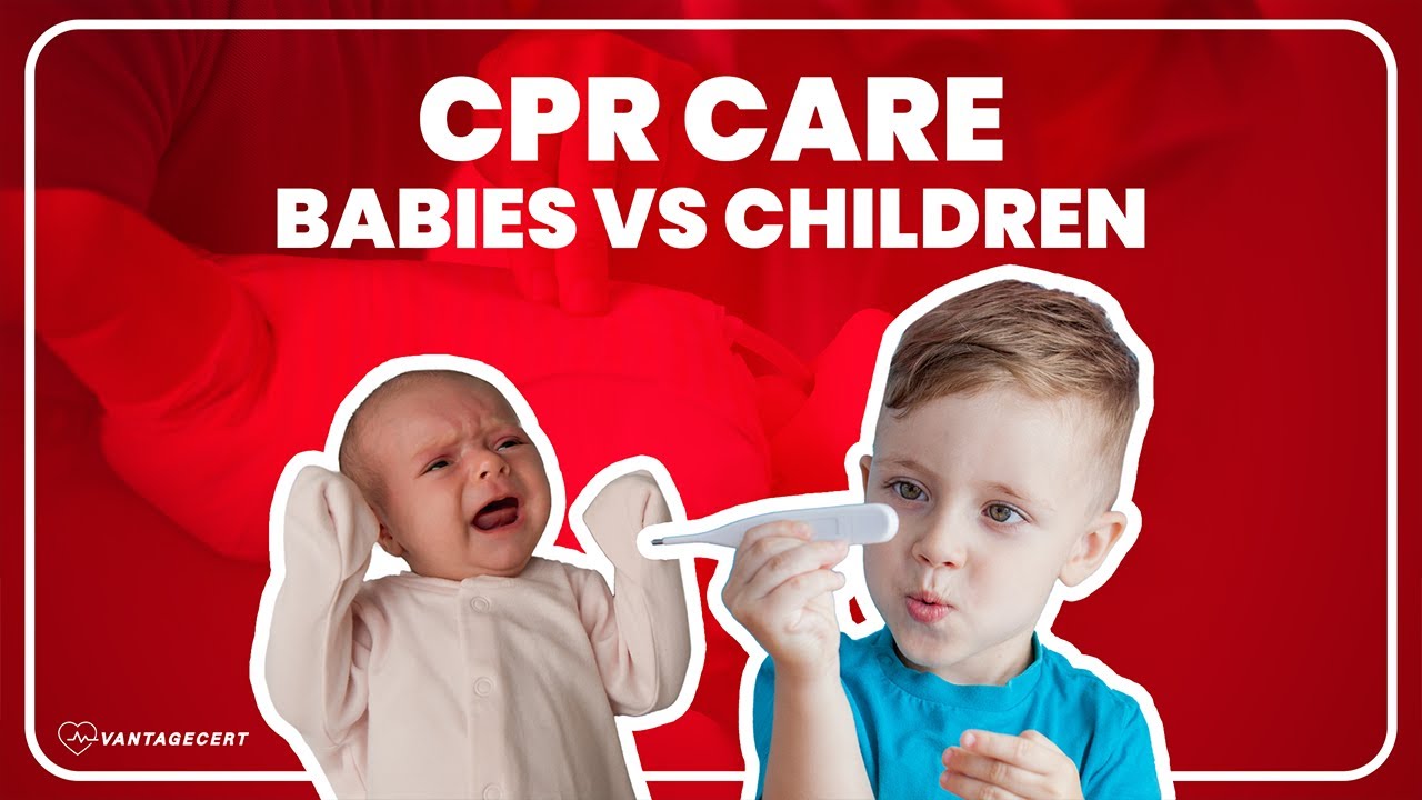 Differences in CPR For Children and Babies | CPR Procedures For Children and Infants