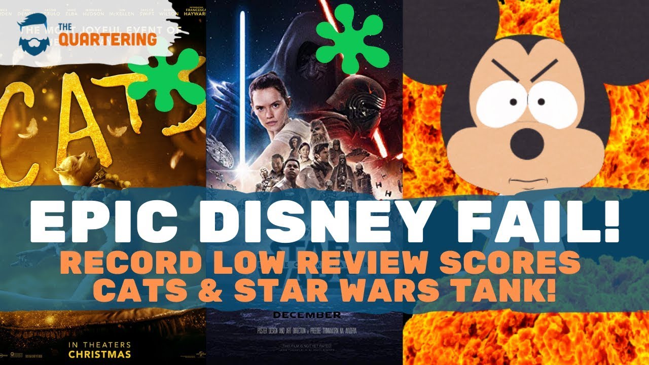 Disney In FULL PANIC! Cats & Star Wars The Rise Of Skywalker Tank! Fans Blamed
