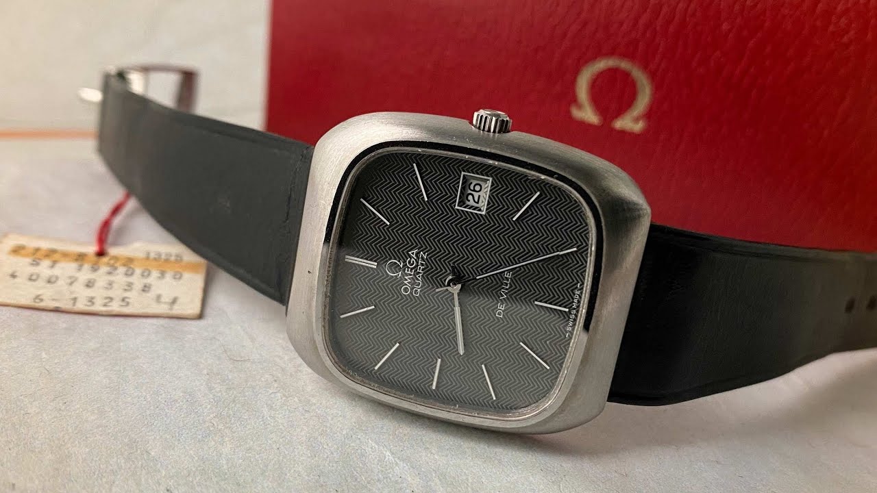 OMEGA DE VILLE 1976 Early Quartz Calibre 1325 In-house movement -  Vintage Watch Restoration