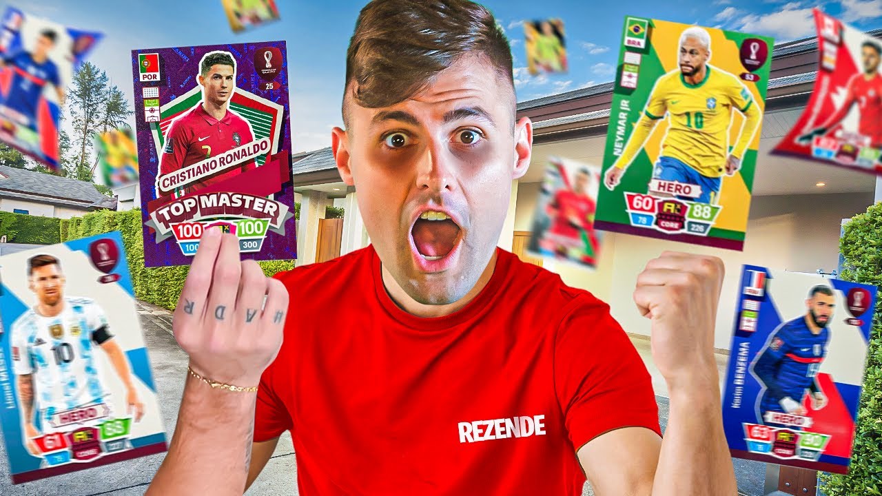 Comprei O Álbum Mais RARO Da COPA e GASTEI 1000R$