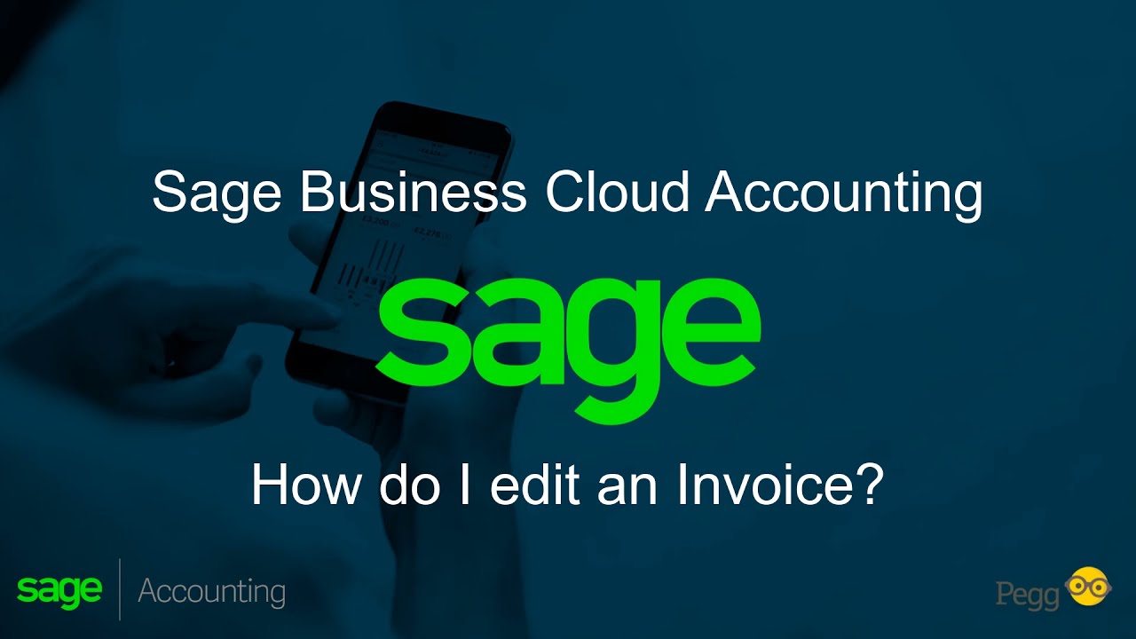 Sage Business Cloud Accounting (AME) - How do I edit an Invoice?