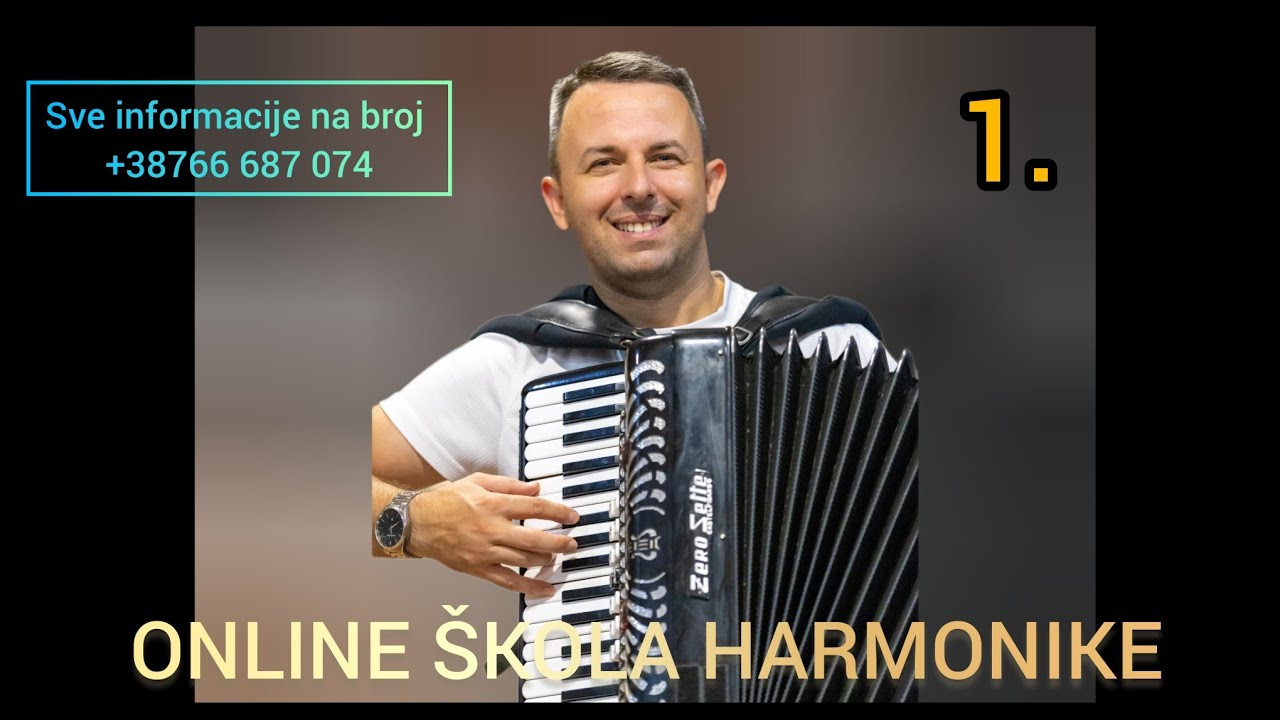 Online škola Harmonike -Lekcija 1