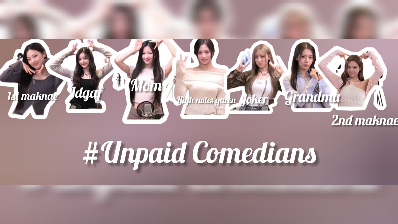 Babymonster being unpaid comedians