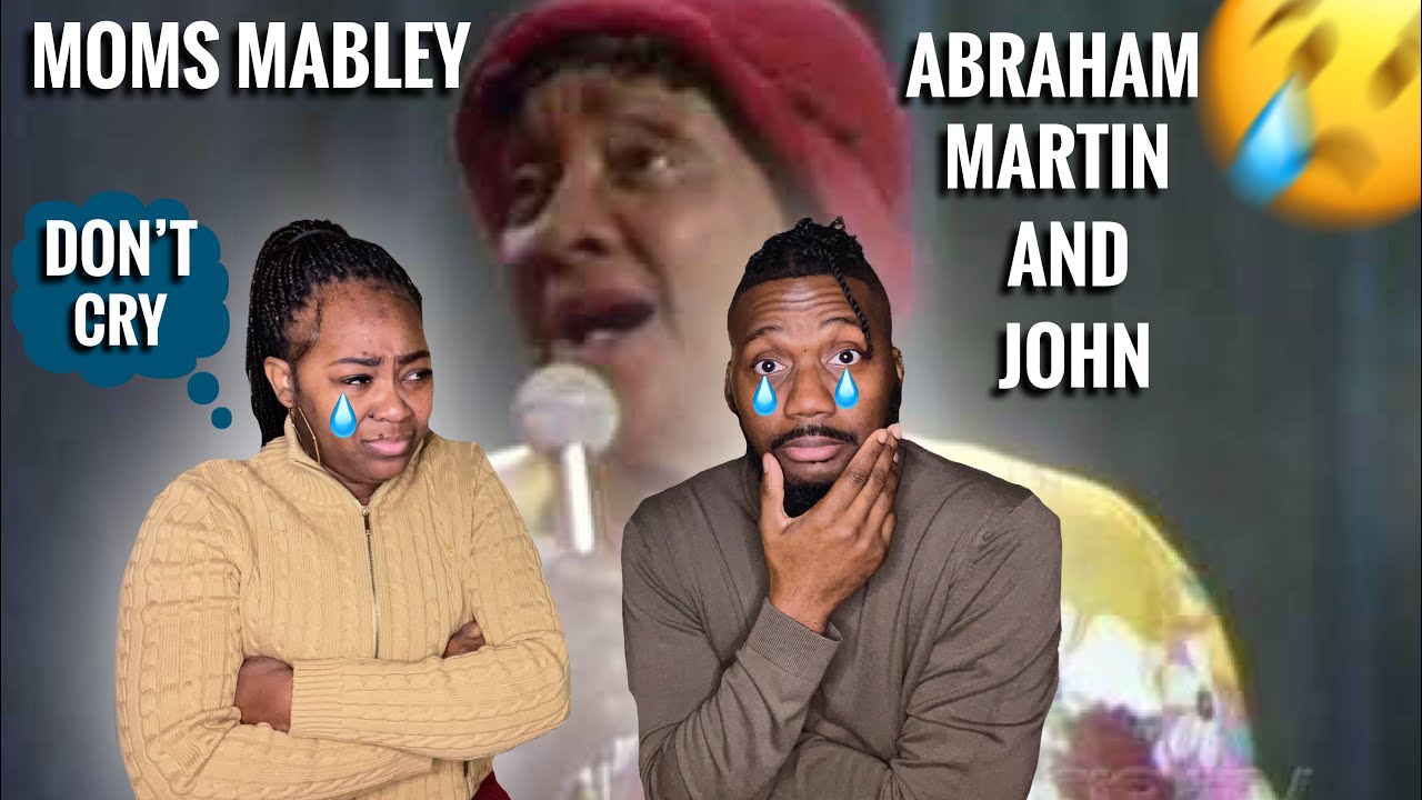 Our First Time Hearing| Moms Mabley “Abraham , Martin & John” Very Emotional REACTION 😭