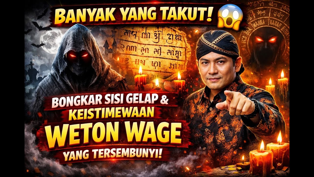 BANYAK YANG TAKUT! 😱 Bongkar Sisi Gelap & Keistimewaan Weton Wage yang Tersembunyi