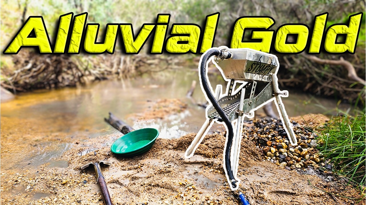 The Mostly Illegal Gold Machine - High banking For Alluvial Gold