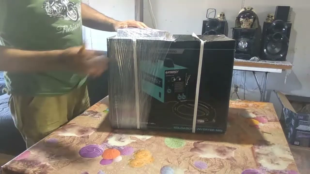 Soldadora MIG Energy 200 Amp. para el taller - Unboxin, armado, prueba y opinión