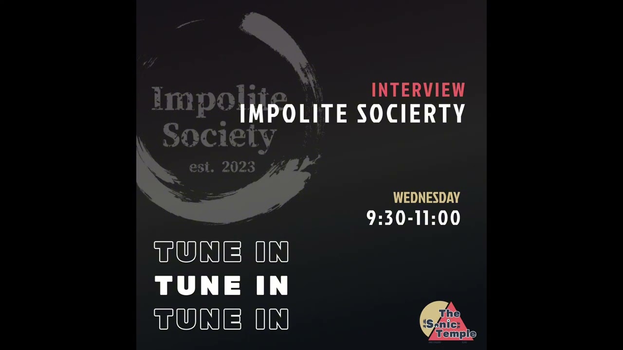 Impolite Society Interview | The Sonic Temple on KLMU Radio
