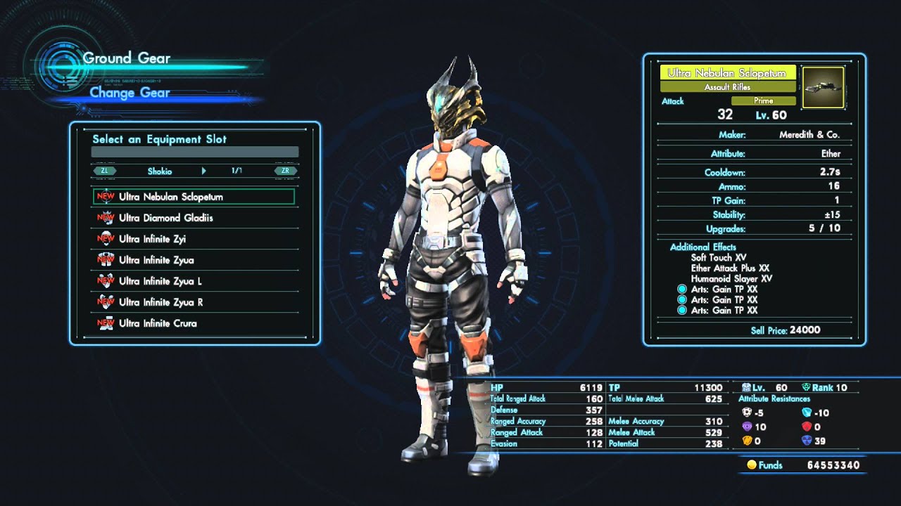Ether Dual Swords Topple-Lock Critical Build - Xenoblade Chronicles X